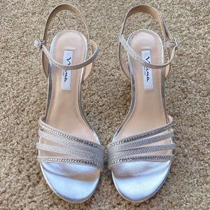 Nina Nelena Silver Sandals